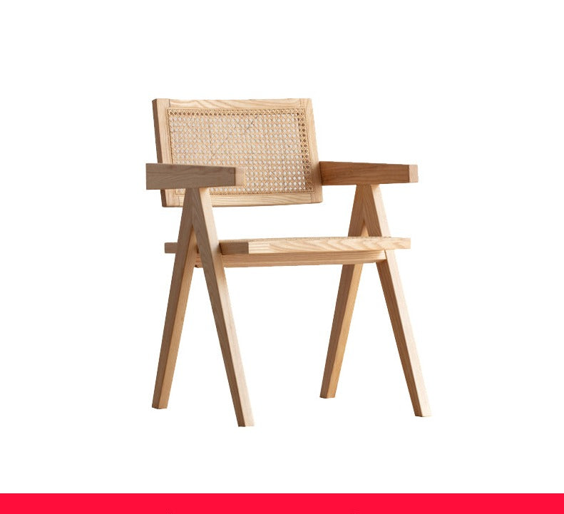 PENELOPE Rattan Dining Chair Premium Solid Wood ( Choice of 3 Color )