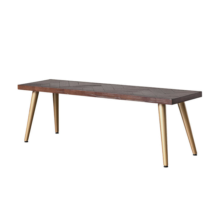 Nicolas CARLTON Herringbone Dining Table Designer Solid Wood