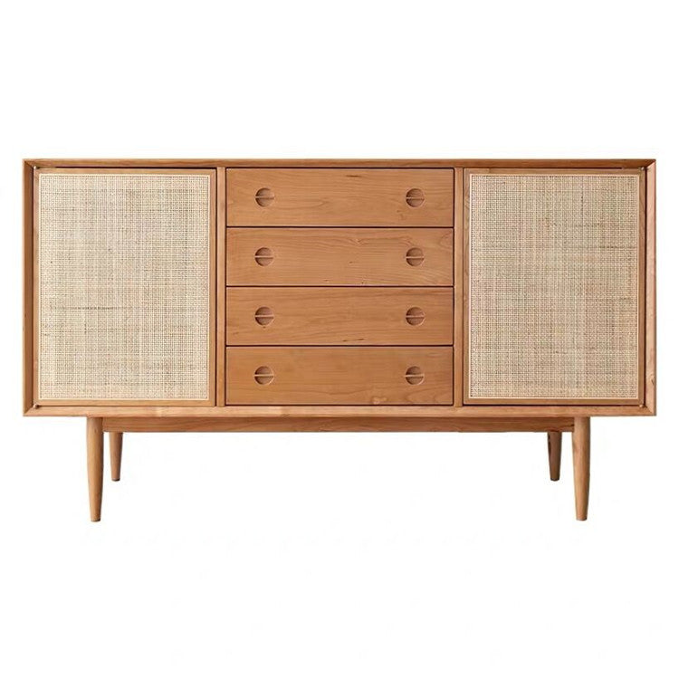 ALLISON Rattan Buffet Sideboard Cabinet ( Choice of 2 Color Natural / Walnut )