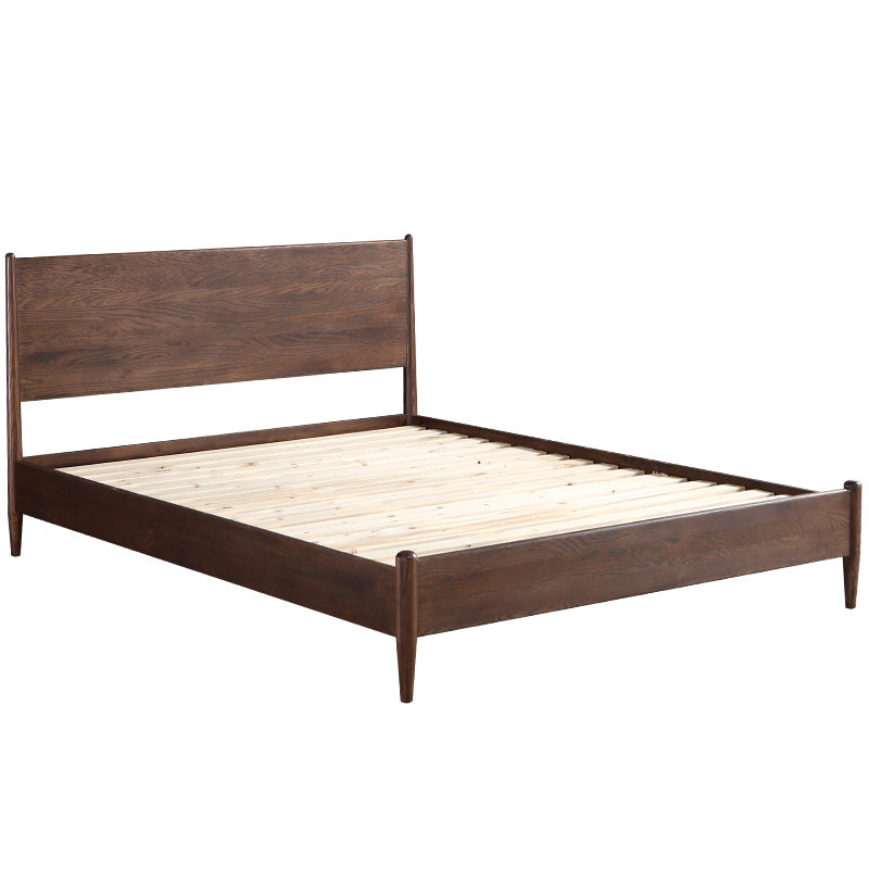 BETHANY HYATT Bed Japanese Nordic Style American Hardwood Oak ( 2 Size 2 Colour )